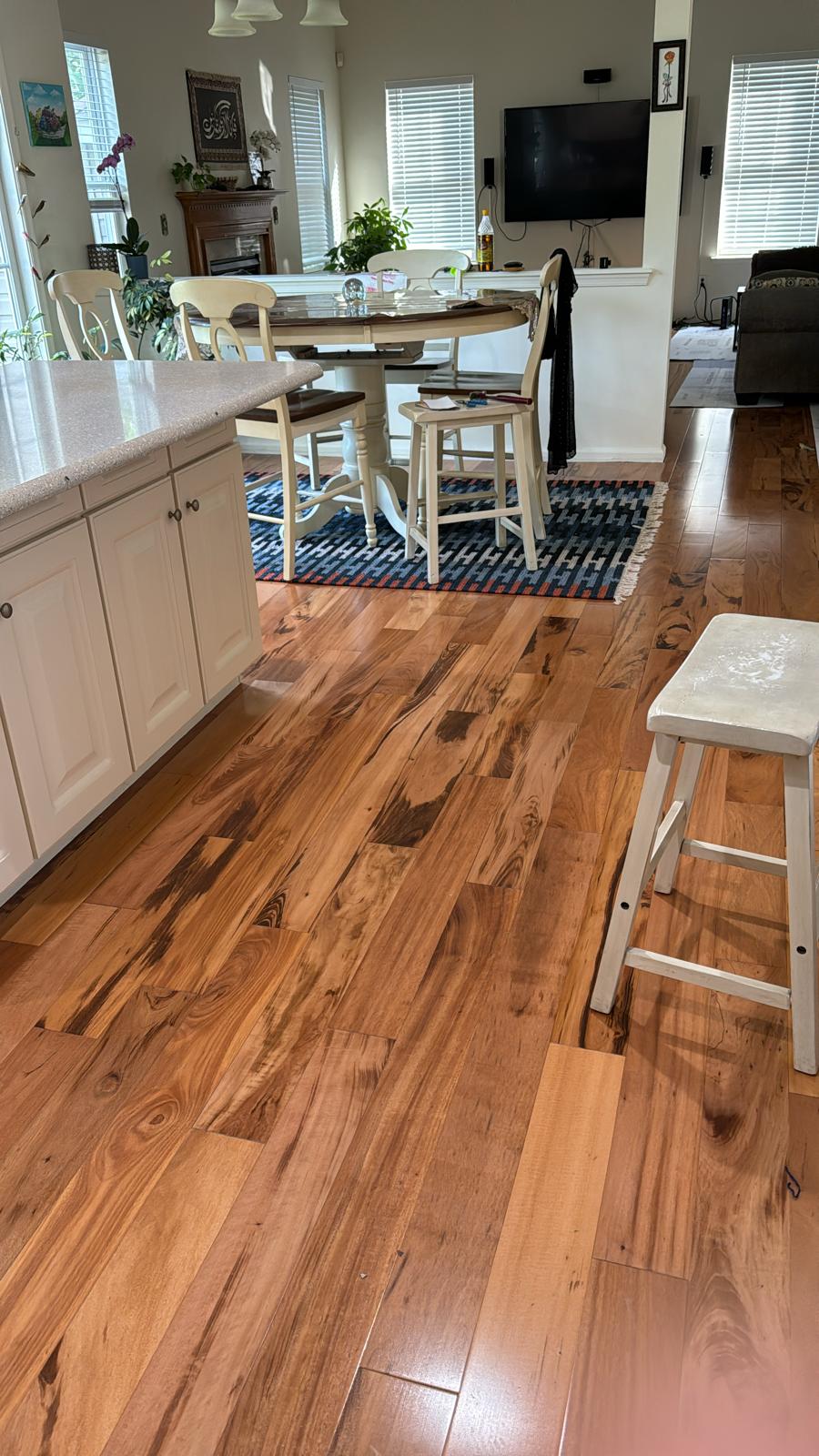 Tigerwood (Muiracatiara) 5" x 3/4" - Clear Grade